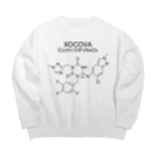 DRIPPEDのXOCOVA C22H17ClF3N9O2-ゾコーバ-(Ensitrelvir-エンシトレルビル-) Big Crew Neck Sweatshirt