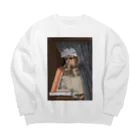 世界美術商店の司書 / The Librarian Big Crew Neck Sweatshirt