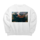 世界美術商店の神の大いなる怒りの日 / The Great Day of His Wrath Big Crew Neck Sweatshirt