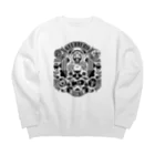 LUCHAのCHAOS LUCHAmono Big Crew Neck Sweatshirt