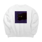 H1N4の猫の絵 Big Crew Neck Sweatshirt