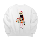 桜音ことこ企画のカラフルドット Big Crew Neck Sweatshirt