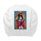 FeroのIdoL Big Crew Neck Sweatshirt