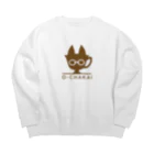 狂ったお茶会ショップのお茶会ロゴビッグシルエットスウェット Big Crew Neck Sweatshirt