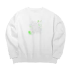 maryのメディカルツールシリーズ(グリーン) Big Crew Neck Sweatshirt