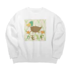 saji_equal_spoonのカモネギ Big Crew Neck Sweatshirt