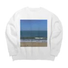 でおきしりぼ子の実験室の夏の日ー海バージョン Big Crew Neck Sweatshirt