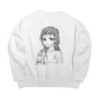 菜の花🌼.*のやらかしちゃん Big Crew Neck Sweatshirt