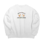 Sky00のしばいぬツインズくん Big Crew Neck Sweatshirt