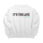 Old Songs TitlesのIt's Too Late Big Crew Neck Sweatshirt