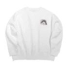 nerushopの𝑴𝒂𝒊𝒅 𝑵𝒆𝒓𝒖 Big Crew Neck Sweatshirt