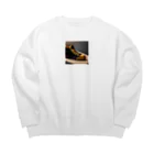 u.l.c.39のおしゃれに快適 Big Crew Neck Sweatshirt