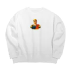 ぴその部屋のアレクサンドロス大王シリーズ Big Crew Neck Sweatshirt