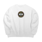 akabeco shoppingのcool Big Crew Neck Sweatshirt