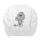 おこめのダイエット食堂のすぽーくん Big Crew Neck Sweatshirt