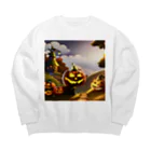 kenkiyoのハローウィン Big Crew Neck Sweatshirt