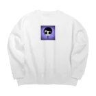 DRWFのホネまじめくん Big Crew Neck Sweatshirt