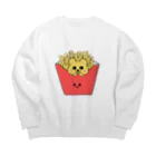 howashop7のポテくま Big Crew Neck Sweatshirt