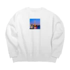 megu_suzuriのTOKYOグッズ Big Crew Neck Sweatshirt