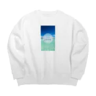 💎のSummer  Big Crew Neck Sweatshirt