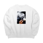 kenedyのスモーカー Big Crew Neck Sweatshirt