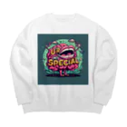 ノイトランナウェイの SPECIALZ BRAIN Big Crew Neck Sweatshirt