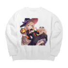 D.M@WORLDのフォトコンテスト優勝候補ユメちゃん② Big Crew Neck Sweatshirt