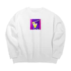 Egao  CreationsのEnjoy カクテル Big Crew Neck Sweatshirt