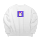 takuの穏やかな宝物のふわふわのしあわせ Big Crew Neck Sweatshirt