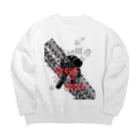 村祭りの負け組 Big Crew Neck Sweatshirt