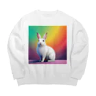 king-kind SHOPのネザーランド・ドワーフ Big Crew Neck Sweatshirt