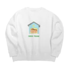 Warm houseのWarm house Big Crew Neck Sweatshirt