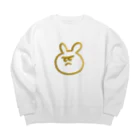 trumpet_zzzのUsagiちゃん Big Crew Neck Sweatshirt