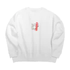 猫耳工房の猫耳工房 Big Crew Neck Sweatshirt