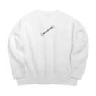 おそばのコーンバー Big Crew Neck Sweatshirt