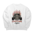 islandmoon13のカスタム・カー　CUSTOM CAR Big Crew Neck Sweatshirt