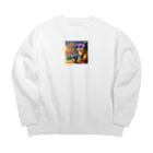 CHOCOLATEAの輝く未来 Big Crew Neck Sweatshirt