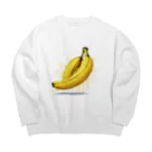 plusBeのバナナブリーズ Tシャツ Big Crew Neck Sweatshirt