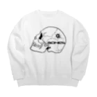 トホクマッチ🐻のboneS　 Big Crew Neck Sweatshirt