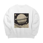 ヴェンの氷の環 Big Crew Neck Sweatshirt