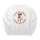 Sky00のワンチャンのハロウィン Big Crew Neck Sweatshirt