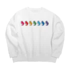 やまだごまだんごの七龍神🐉 Big Crew Neck Sweatshirt