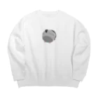 ぴいたんのぴいたん(ぶんちょう) Big Crew Neck Sweatshirt