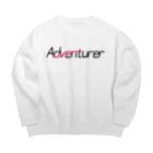 タカのAdventurer-冒険家- Big Crew Neck Sweatshirt