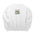 miyakawa2023の集まれ！カメ好き Big Crew Neck Sweatshirt