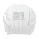 あくむ病院の縺あゅ↑な縺タ溘ｒを隕見ﾃ九※い縺る?ｋ. Big Crew Neck Sweatshirt