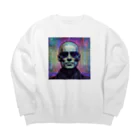 Hayate Kawakami オリジナルの親分 Big Crew Neck Sweatshirt