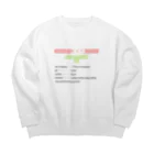 ラオタ監督のyour daily life time「あなたの日常の時間」 Big Crew Neck Sweatshirt