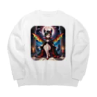 NexDreamの妖精のハロウィンフェス（吸血鬼） Big Crew Neck Sweatshirt