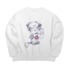 pesce paradisoのハコちゃん【STING】 Big Crew Neck Sweatshirt